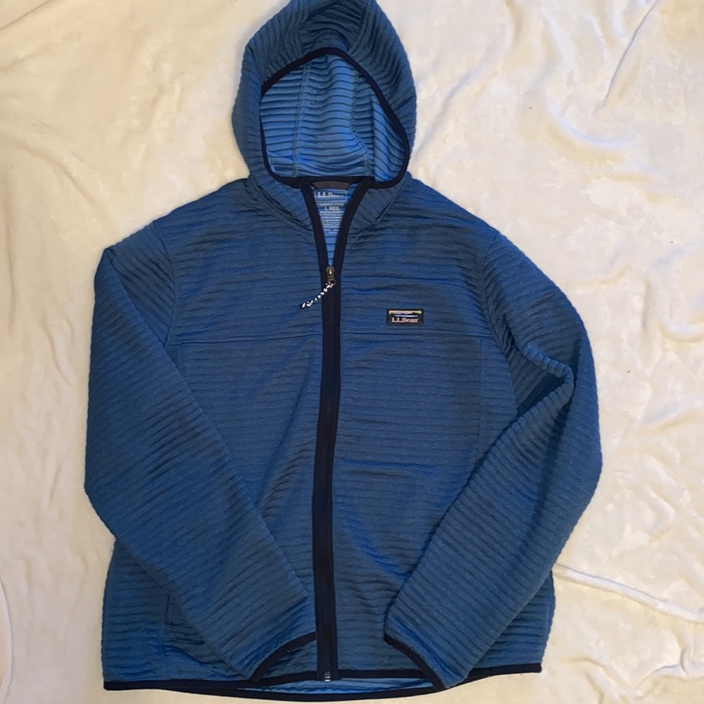 L.L. Bean Airlight Knit Full-Zip Hoodie